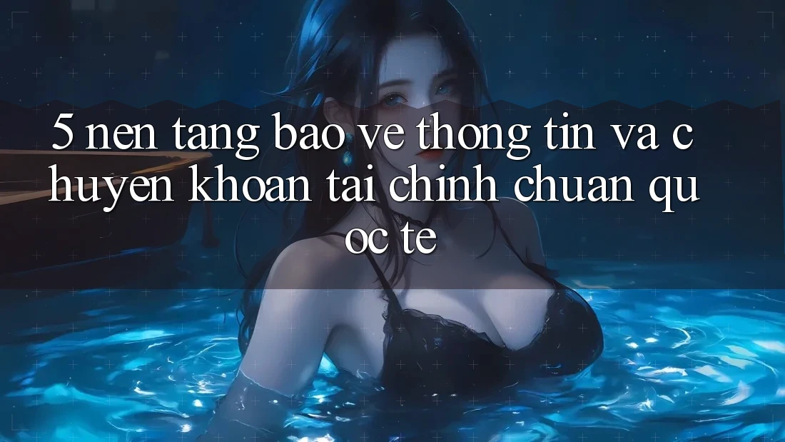 5. Nền tảng Bảo vệ thông tin Và Chuyển khoản Tài Chính Chuẩn Quốc Tế
