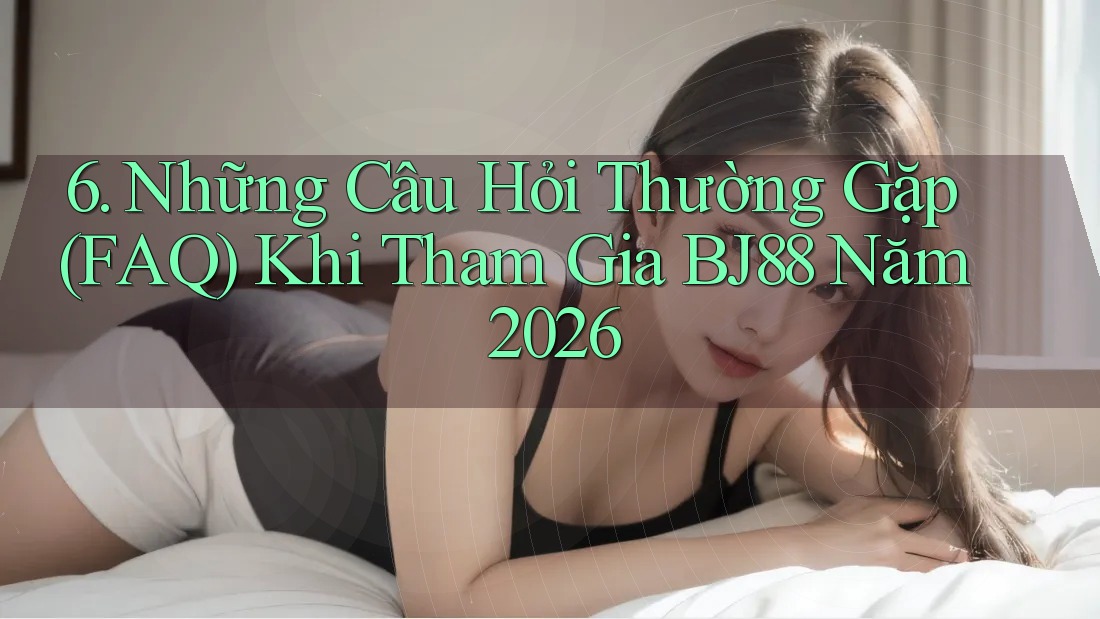 6. Những Câu Hỏi Thường Gặp (FAQ) Khi Tham Gia BJ88 Năm 2026