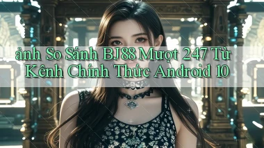 ảnh so sánh bj88 mượt 247 từ kênh chính thức   Android 10