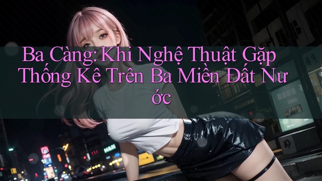 Ba Càng: Khi Nghệ Thuật Gặp Thống Kê Trên Ba Miền Đất Nước Ba Càng: Khi Nghệ Thuật Gặp Thống Kê Trên Ba Miền Đất Nước