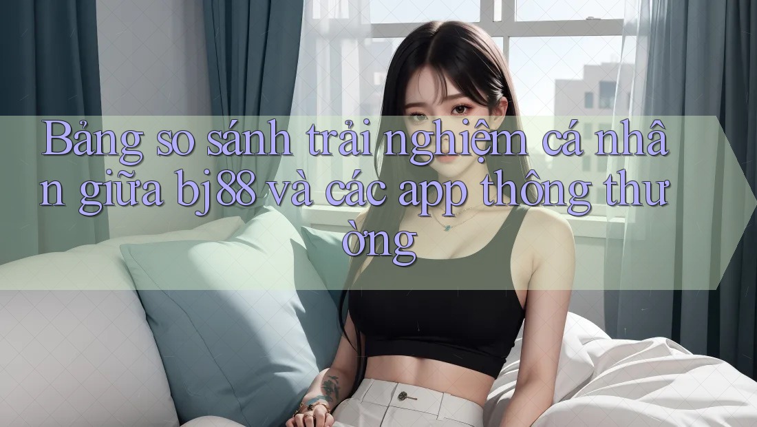 Bảng so sánh trải nghiệm cá nhân giữa bj88 và các app thông thường Bảng so sánh trải nghiệm cá nhân giữa bj88 và các app thông thường