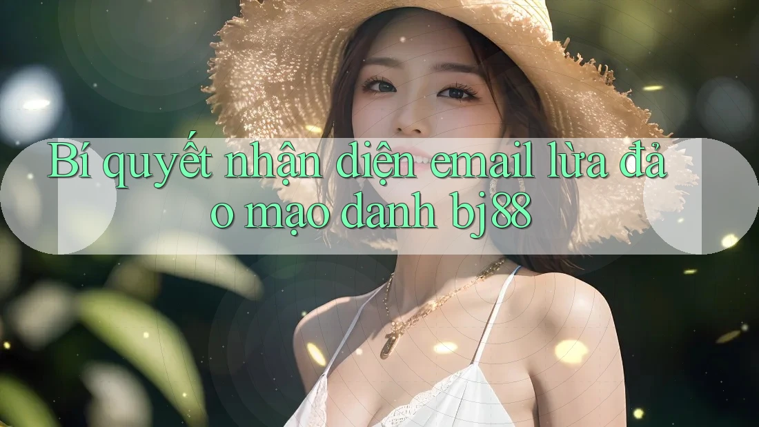 Bí quyết nhận diện email lừa đảo mạo danh bj88