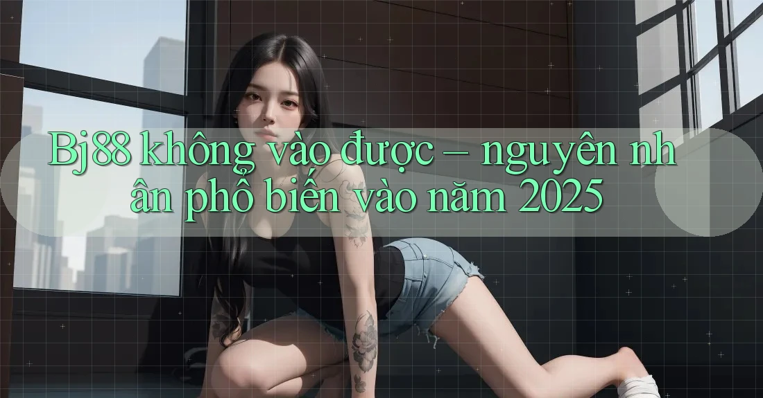 Bj88 không vào được – nguyên nhân phổ biến vào năm 2025