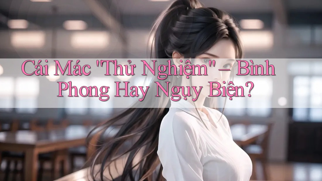 Cái Mác “Thử Nghiệm” – Bình Phong Hay Ngụy Biện? Cái Mác “Thử Nghiệm” – Bình Phong Hay Ngụy Biện?