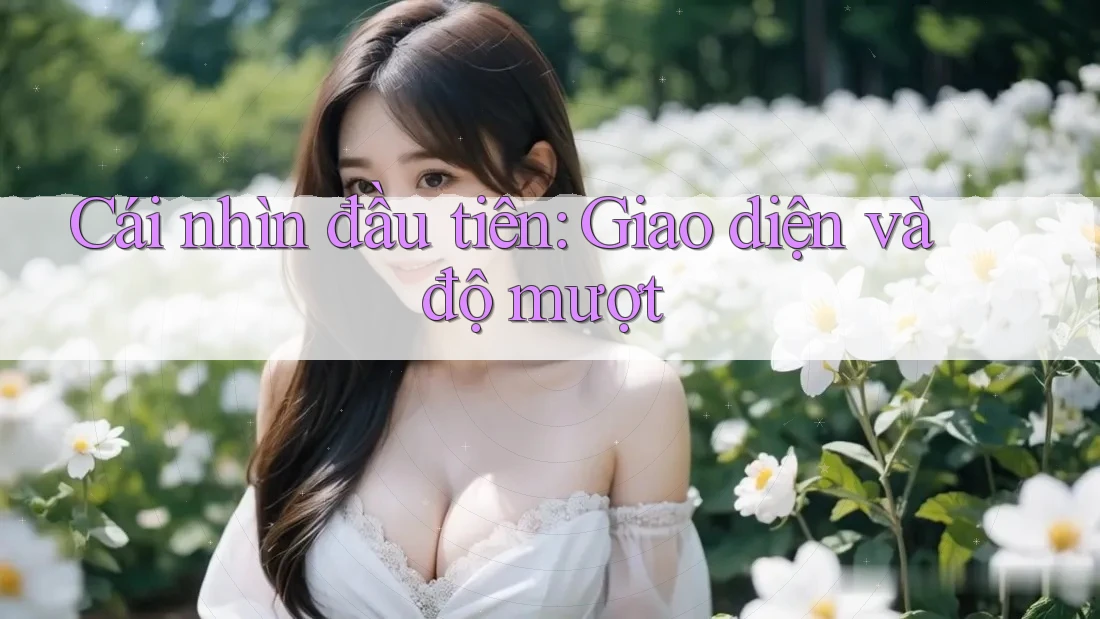 Cái nhìn đầu tiên: Giao diện và độ mượt Cái nhìn đầu tiên: Giao diện và độ mượt