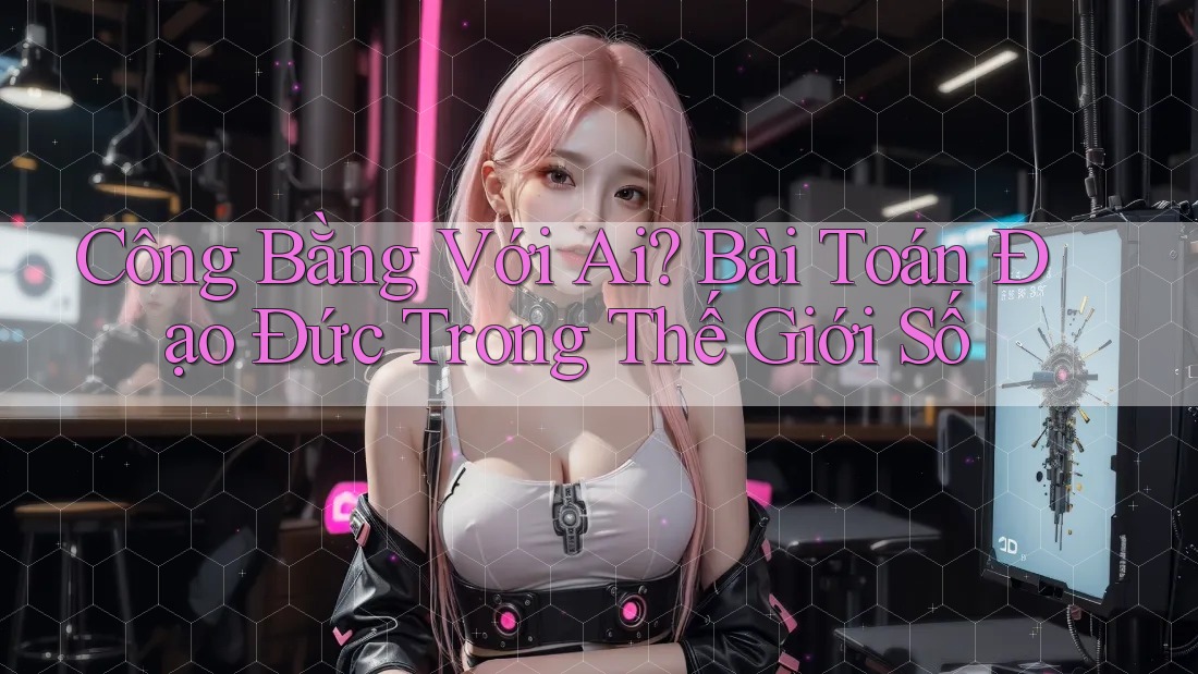Công Bằng Với Ai? Bài Toán Đạo Đức Trong Thế Giới Số Công Bằng Với Ai? Bài Toán Đạo Đức Trong Thế Giới Số
