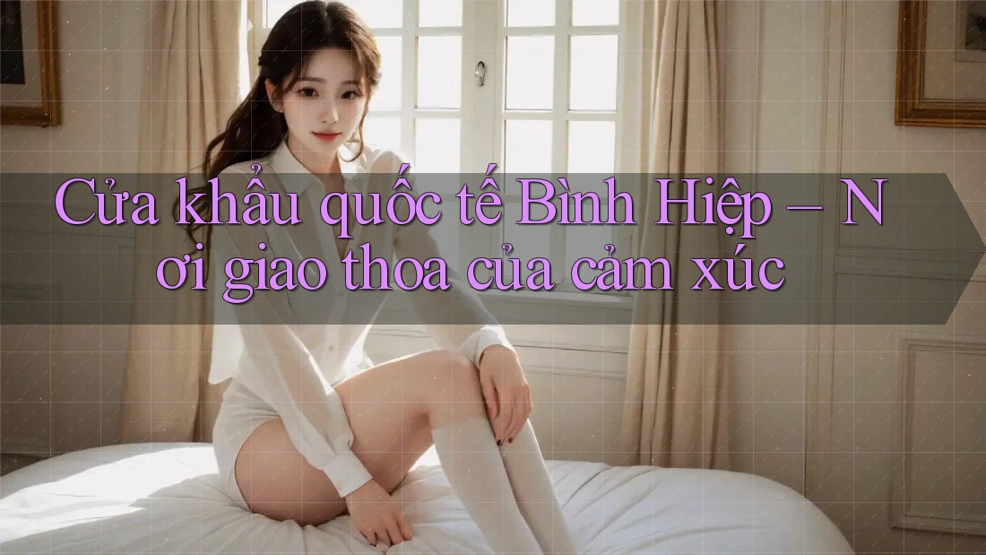 Cửa khẩu quốc tế Bình Hiệp – Nơi giao thoa của cảm xúc