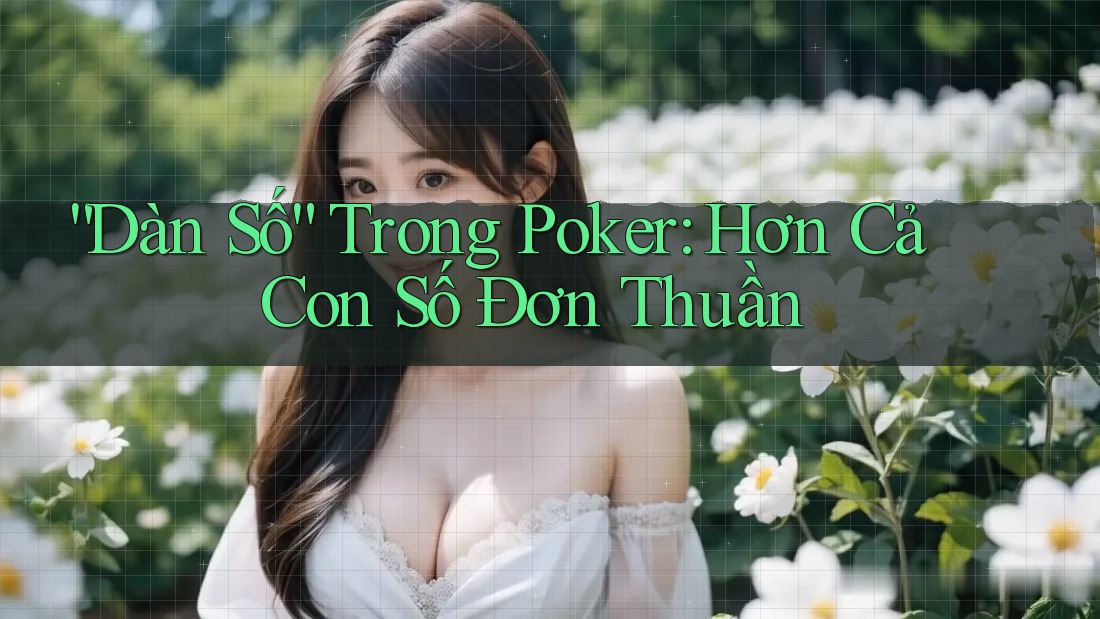 “Dàn Số” Trong Poker: Hơn Cả Con Số Đơn Thuần
