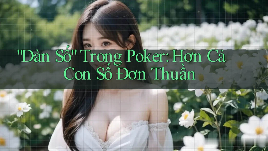 “Dàn Số” Trong Poker: Hơn Cả Con Số Đơn Thuần