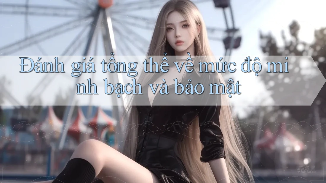 Đánh giá tổng thể về mức độ minh bạch và bảo mật Đánh giá tổng thể về mức độ minh bạch và bảo mật