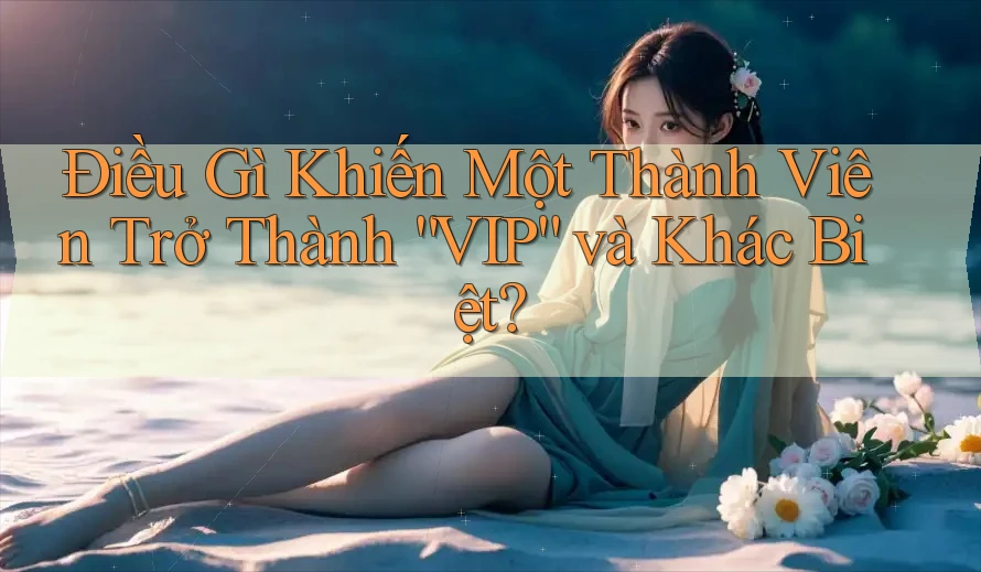 Điều Gì Khiến Một Thành Viên Trở Thành “VIP” và Khác Biệt?