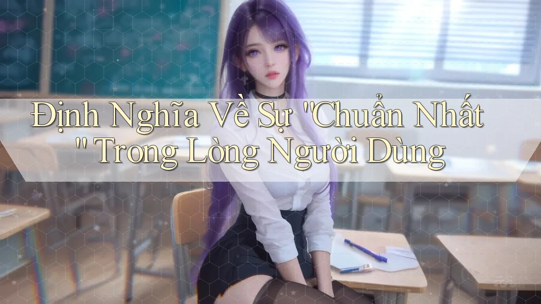 Định Nghĩa Về Sự “Chuẩn Nhất” Trong Lòng Người Dùng Định Nghĩa Về Sự “Chuẩn Nhất” Trong Lòng Người Dùng