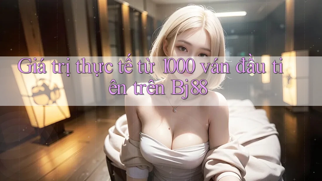 Giá trị thực tế từ 1000 ván đầu tiên trên Bj88