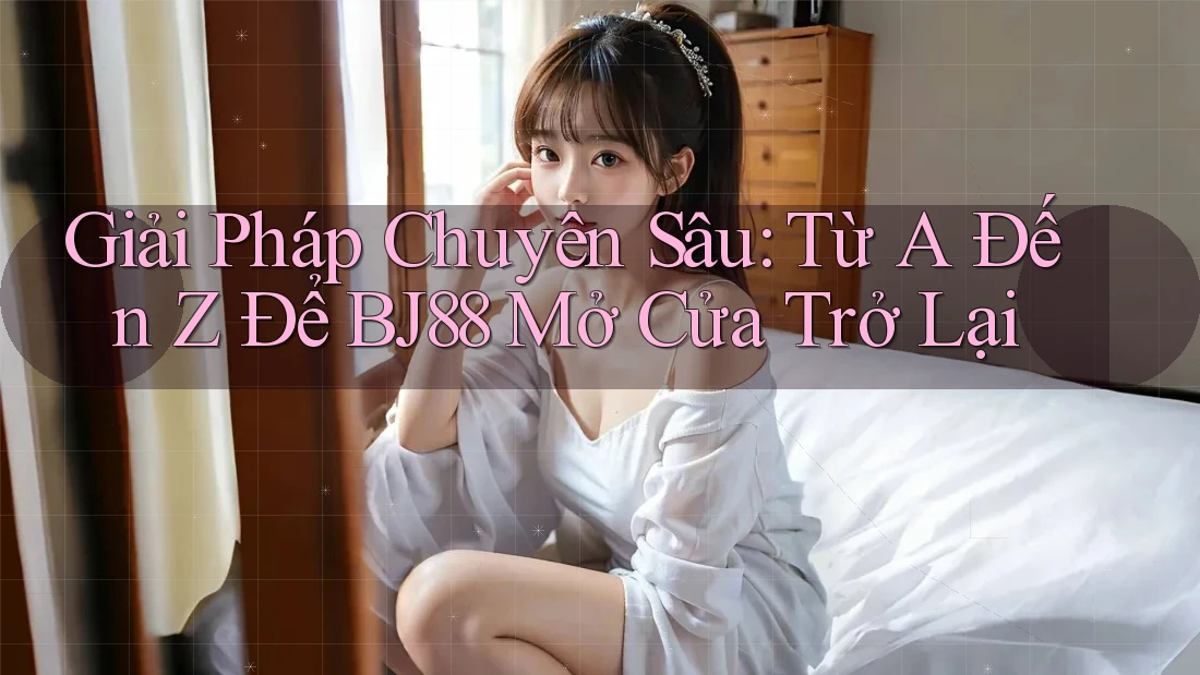 Giải Pháp Chuyên Sâu: Từ A Đến Z Để BJ88 Mở Cửa Trở Lại