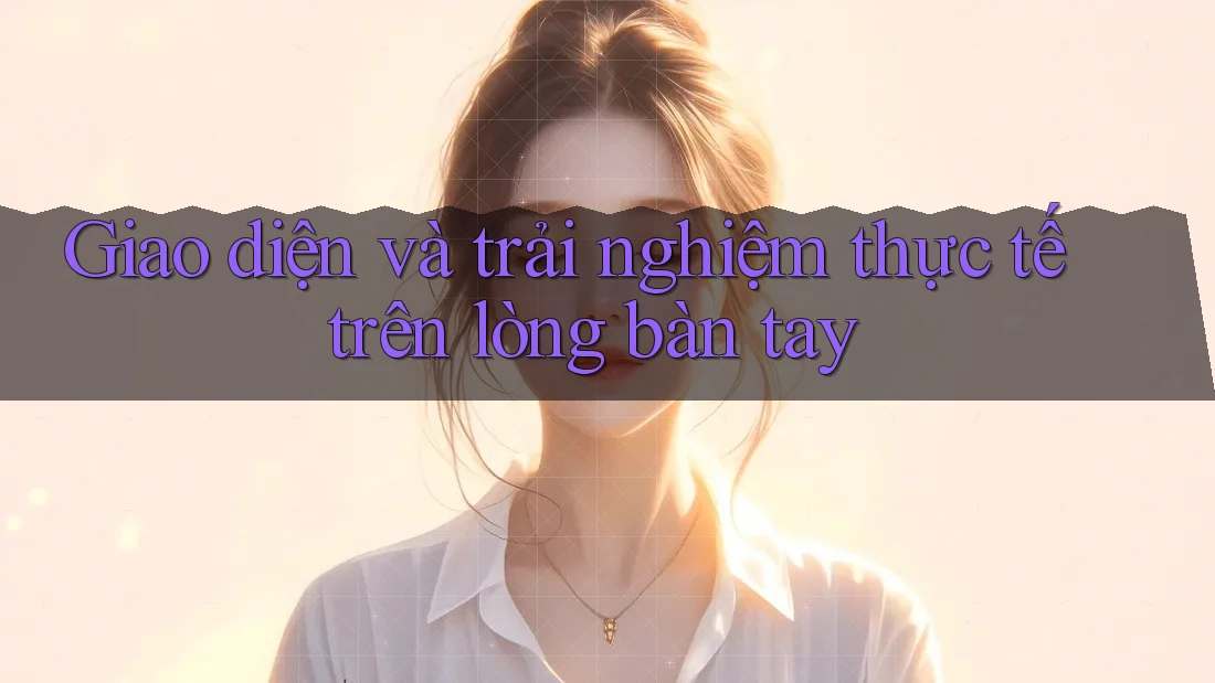 Giao diện và trải nghiệm thực tế trên lòng bàn tay Giao diện và trải nghiệm thực tế trên lòng bàn tay