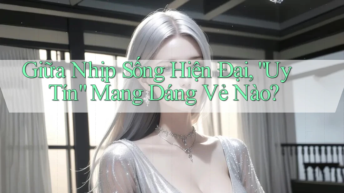 Giữa Nhịp Sống Hiện Đại, “Uy Tín” Mang Dáng Vẻ Nào?