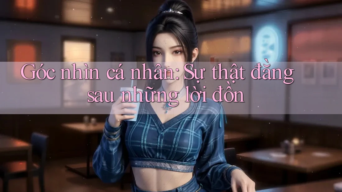 Góc nhìn cá nhân: Sự thật đằng sau những lời đồn Góc nhìn cá nhân: Sự thật đằng sau những lời đồn