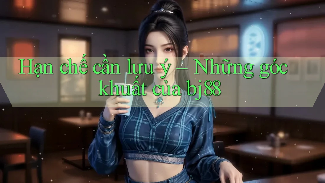 Hạn chế cần lưu ý – Những góc khuất của bj88