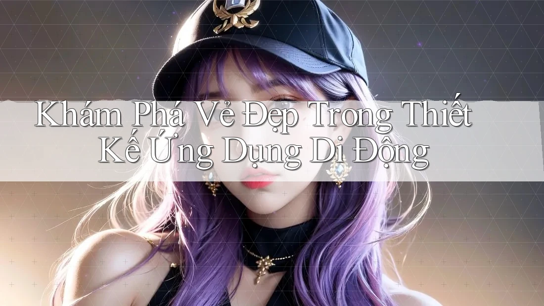 Khám Phá Vẻ Đẹp Trong Thiết Kế Ứng Dụng Di Động