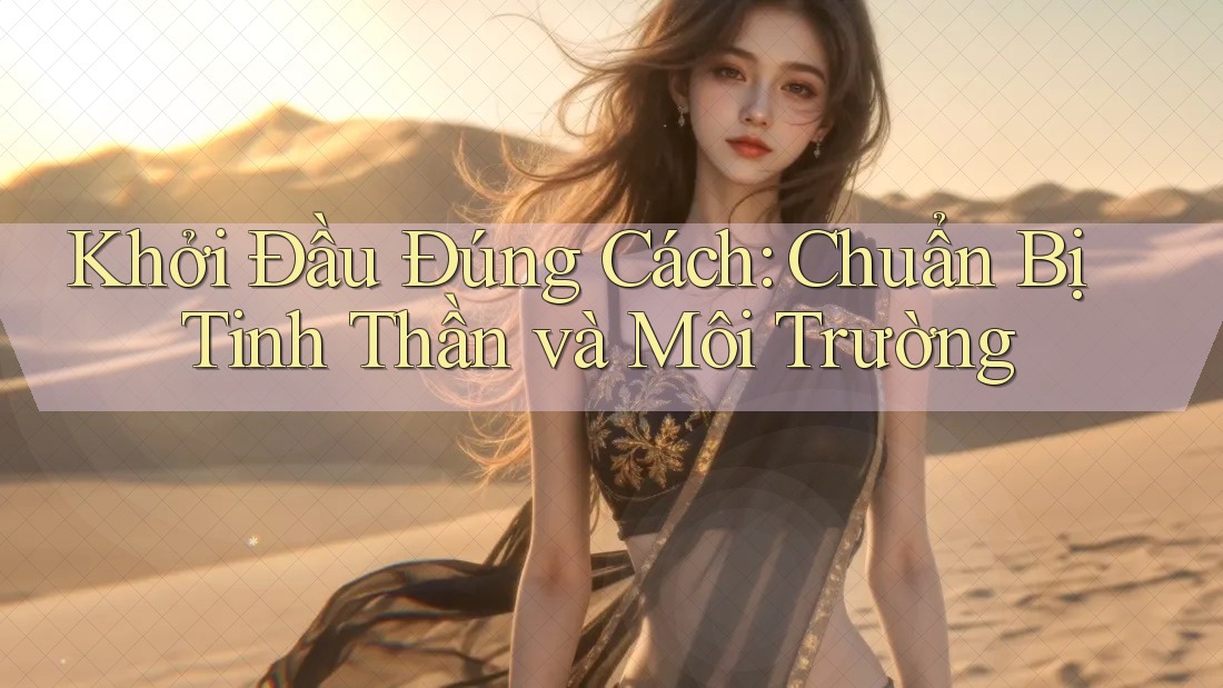 Khởi Đầu Đúng Cách: Chuẩn Bị Tinh Thần và Môi Trường