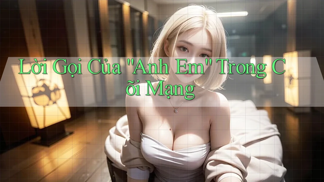 Lời Gọi Của “Anh Em” Trong Cõi Mạng Lời Gọi Của “Anh Em” Trong Cõi Mạng