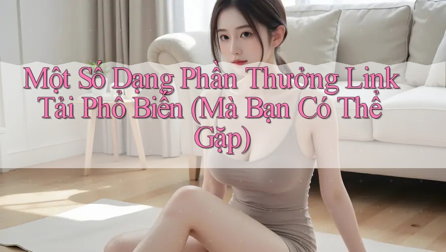 Một Số Dạng Phần Thưởng Link Tải Phổ Biến (Mà Bạn Có Thể Gặp)