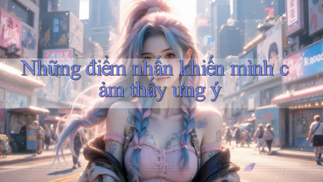 Những điểm nhấn khiến mình cảm thấy ưng ý Những điểm nhấn khiến mình cảm thấy ưng ý