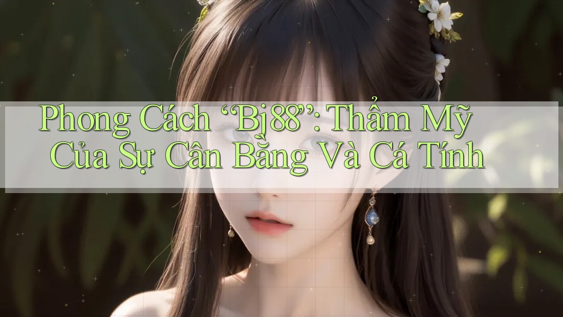 Phong Cách “Bj88”: Thẩm Mỹ Của Sự Cân Bằng Và Cá Tính Phong Cách “Bj88”: Thẩm Mỹ Của Sự Cân Bằng Và Cá Tính