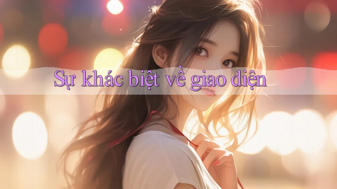 Sự khác biệt về giao diện