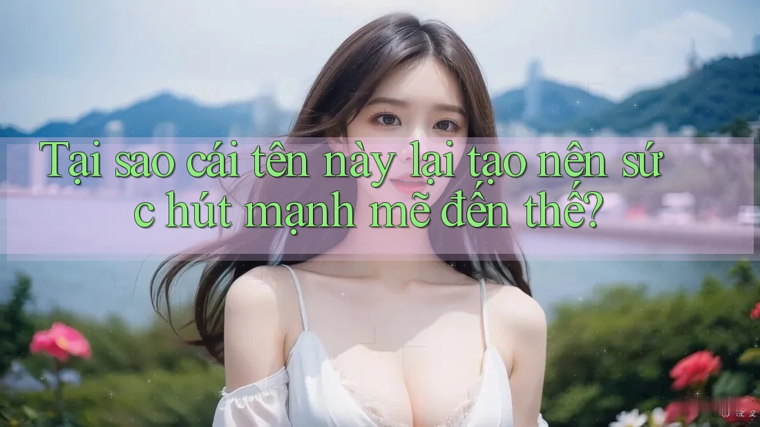 Tại sao cái tên này lại tạo nên sức hút mạnh mẽ đến thế? Tại sao cái tên này lại tạo nên sức hút mạnh mẽ đến thế?