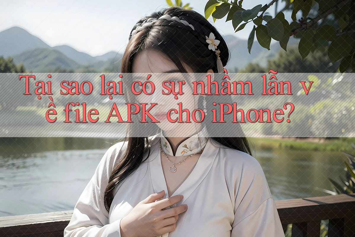 Tại sao lại có sự nhầm lẫn về file APK cho iPhone? Tại sao lại có sự nhầm lẫn về file APK cho iPhone?