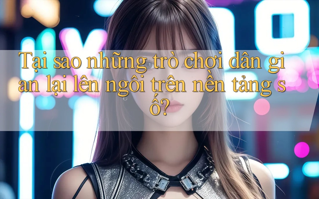 Tại sao những trò chơi dân gian lại lên ngôi trên nền tảng số?