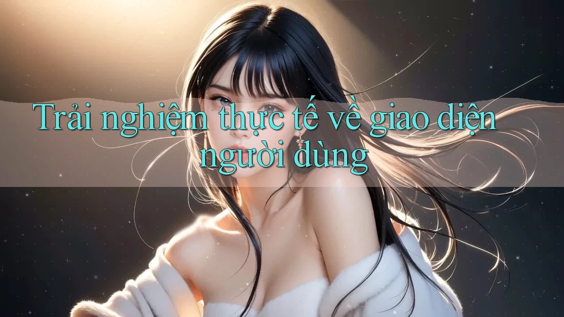 Trải nghiệm thực tế về giao diện người dùng Trải nghiệm thực tế về giao diện người dùng