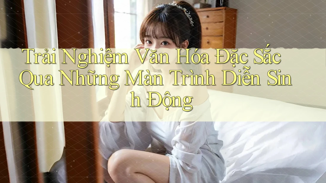 Trải Nghiệm Văn Hóa Đặc Sắc Qua Những Màn Trình Diễn Sinh Động Trải Nghiệm Văn Hóa Đặc Sắc Qua Những Màn Trình Diễn Sinh Động