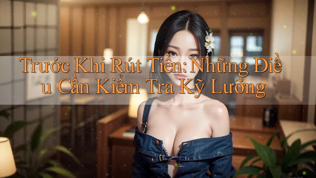 Trước Khi Rút Tiền: Những Điều Cần Kiểm Tra Kỹ Lưỡng Trước Khi Rút Tiền: Những Điều Cần Kiểm Tra Kỹ Lưỡng
