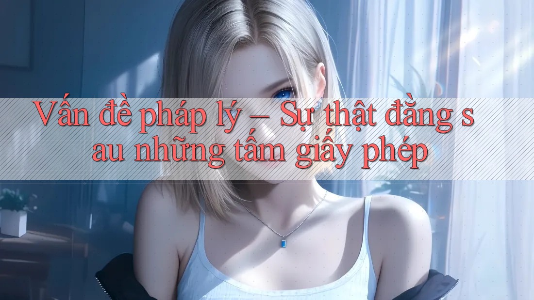Vấn đề pháp lý – Sự thật đằng sau những tấm giấy phép