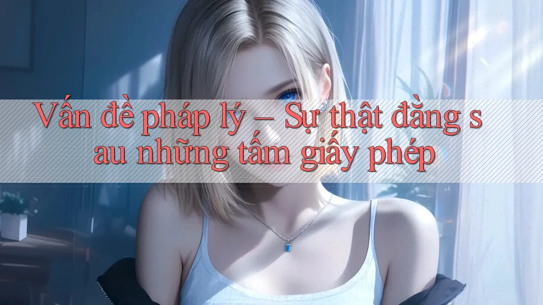 Vấn đề pháp lý – Sự thật đằng sau những tấm giấy phép